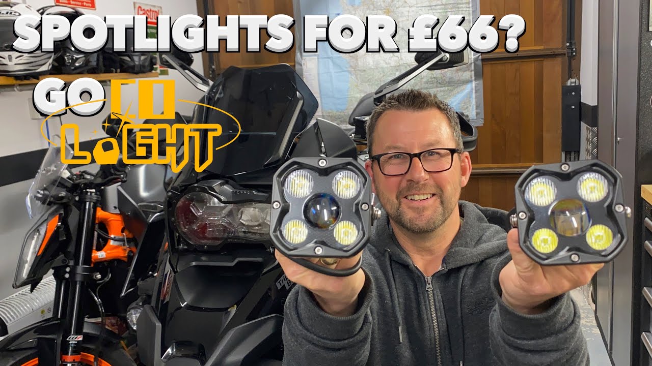 COLIGHT 3inch HD Series Motorcycle Light Installation Guide& Full Review on BMW R1250GS