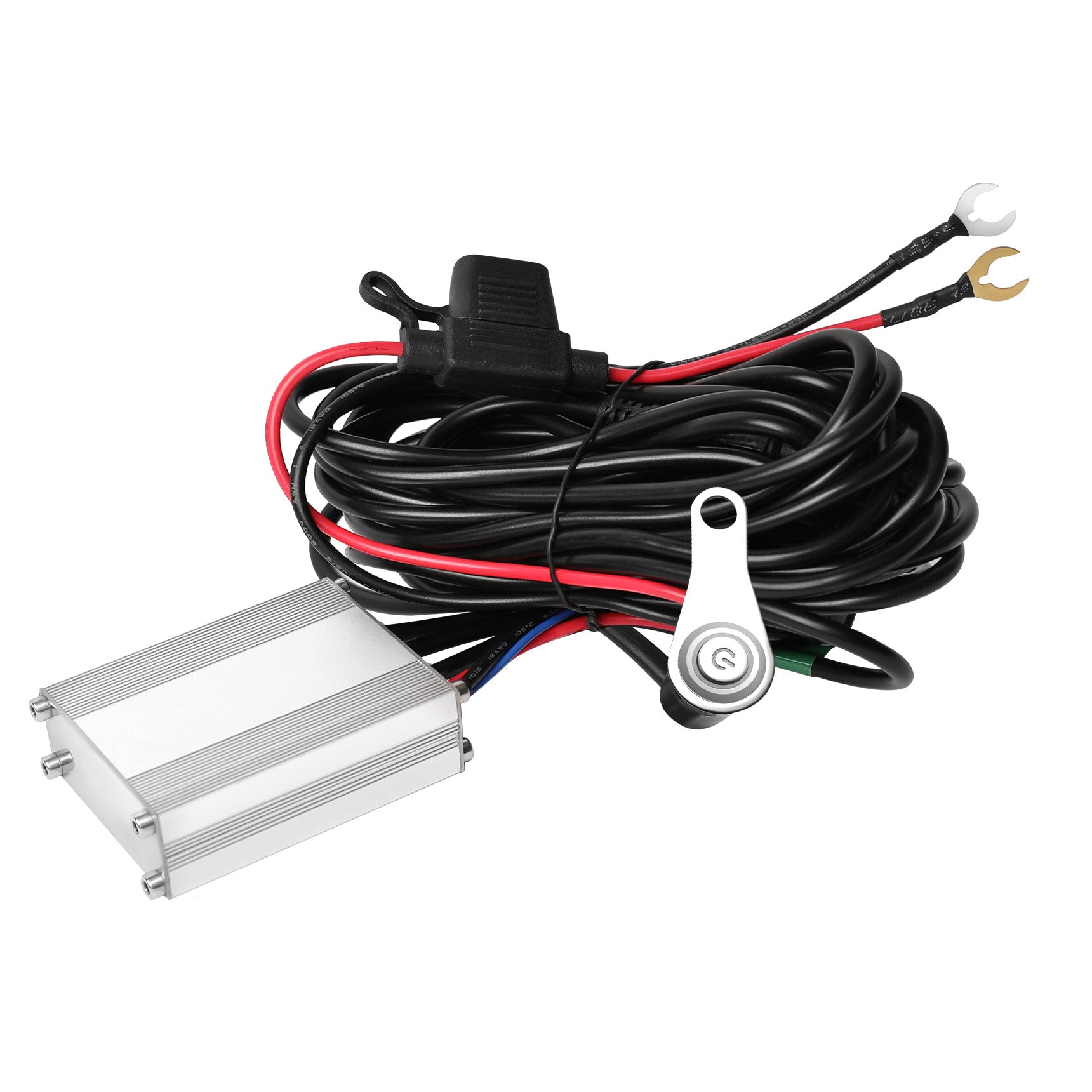 18AWG Motorcycle Wire Harness For Dual Beam Dual Color Pods
