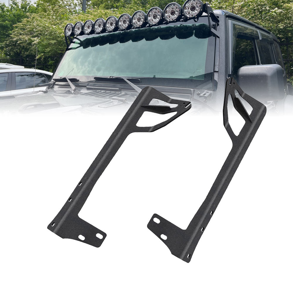 2007-2017 Jeep Wrangler JK 50inch Light Bar Roof Mounting Brackets