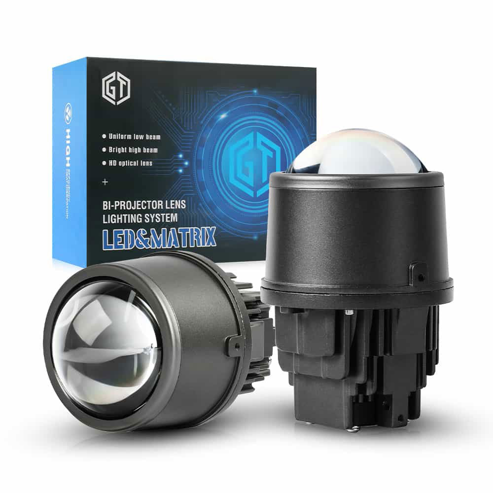 [Pre-order] 3inch Bi-led Projector Fog Light With Laser beam, Tri-color Hi Low beam