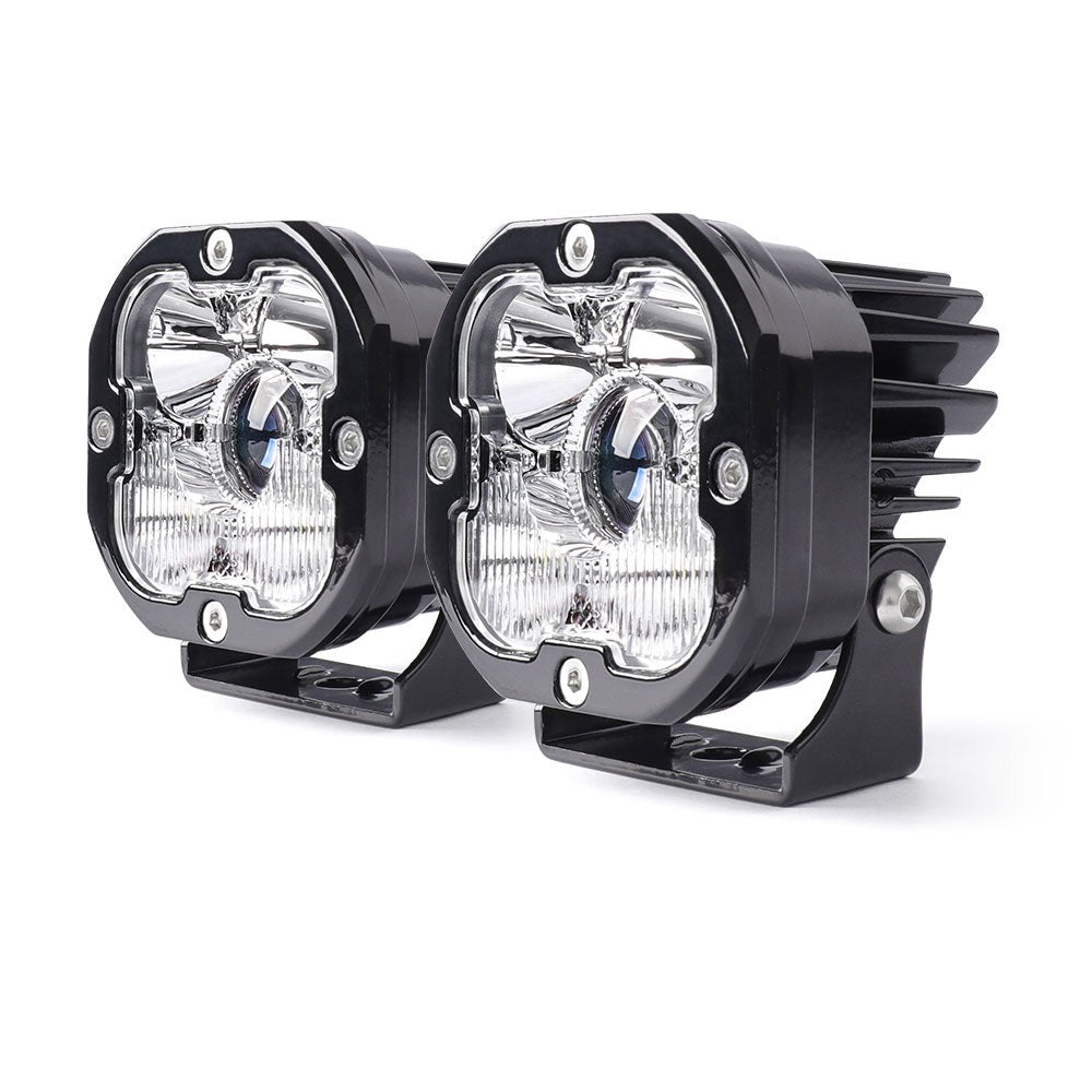 3inch LA5 Series White Combo Beam Led Light Pods(Set/2pcs)