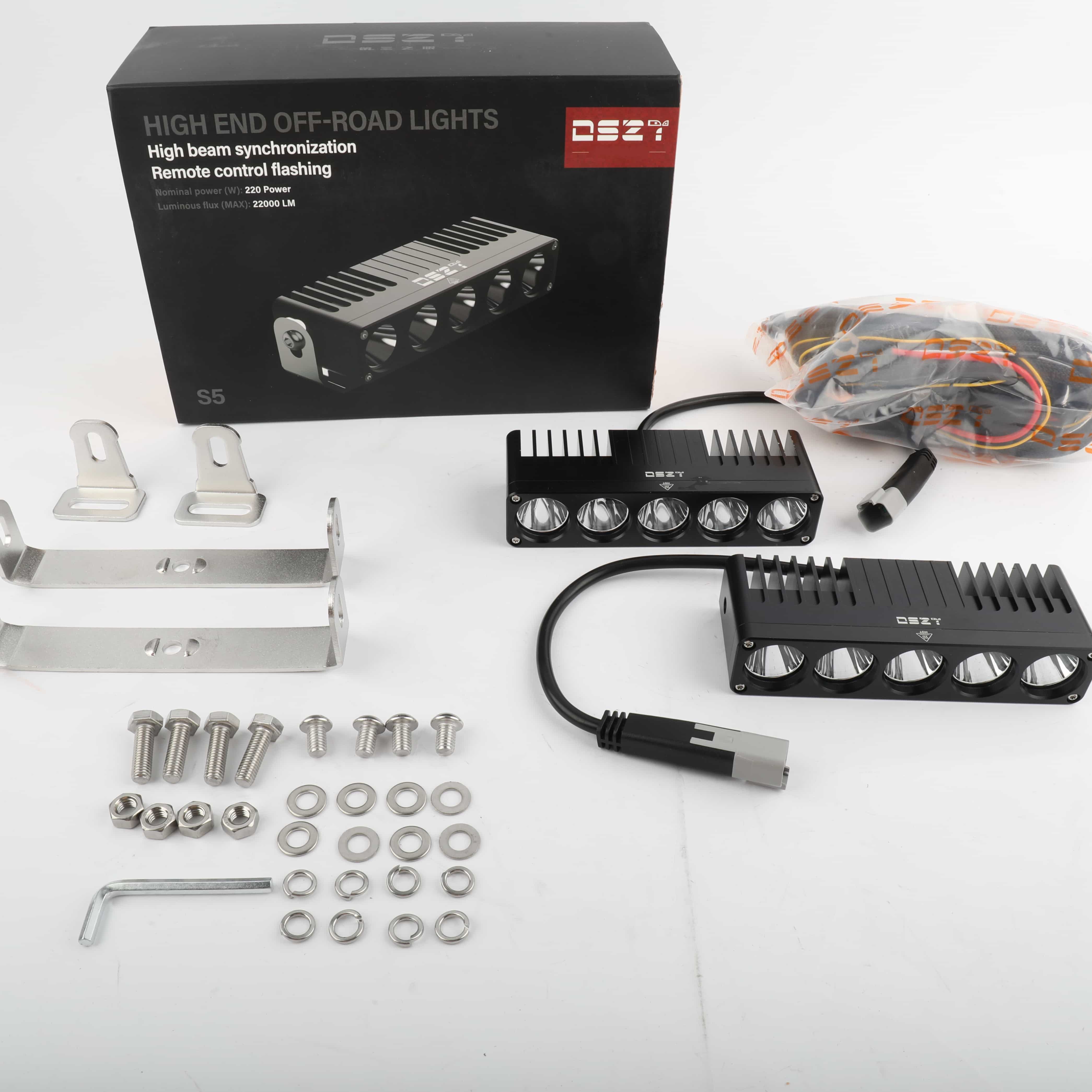6 Inch Spot Beam Led Grille Lights With Wire Harness