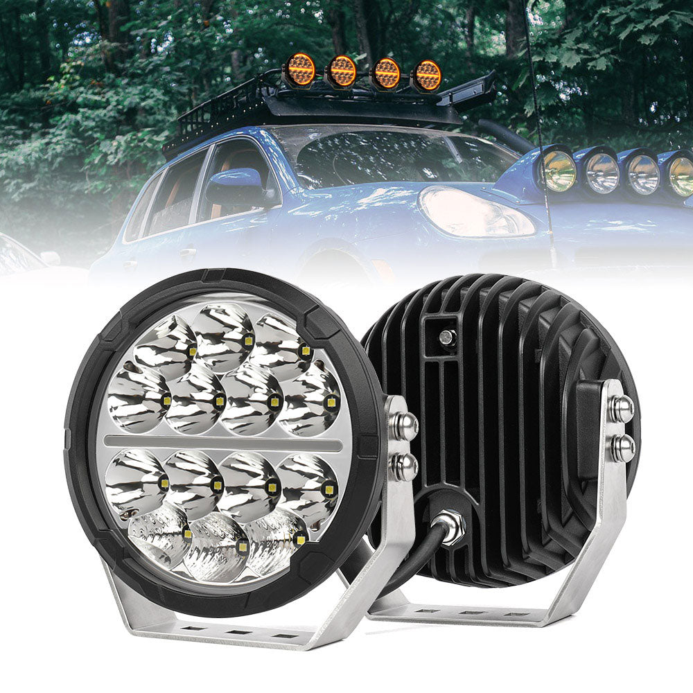 COLIGHT 6.5inch TrailBlazer Series LED Driving Lights With Yellow&White DRL