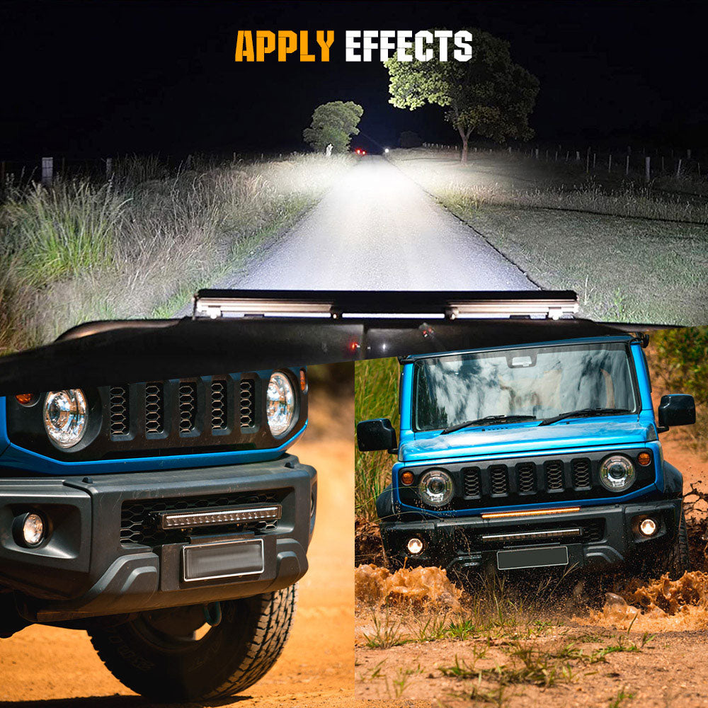 Extreme Series 5D 30 LED Light Bar Single Row