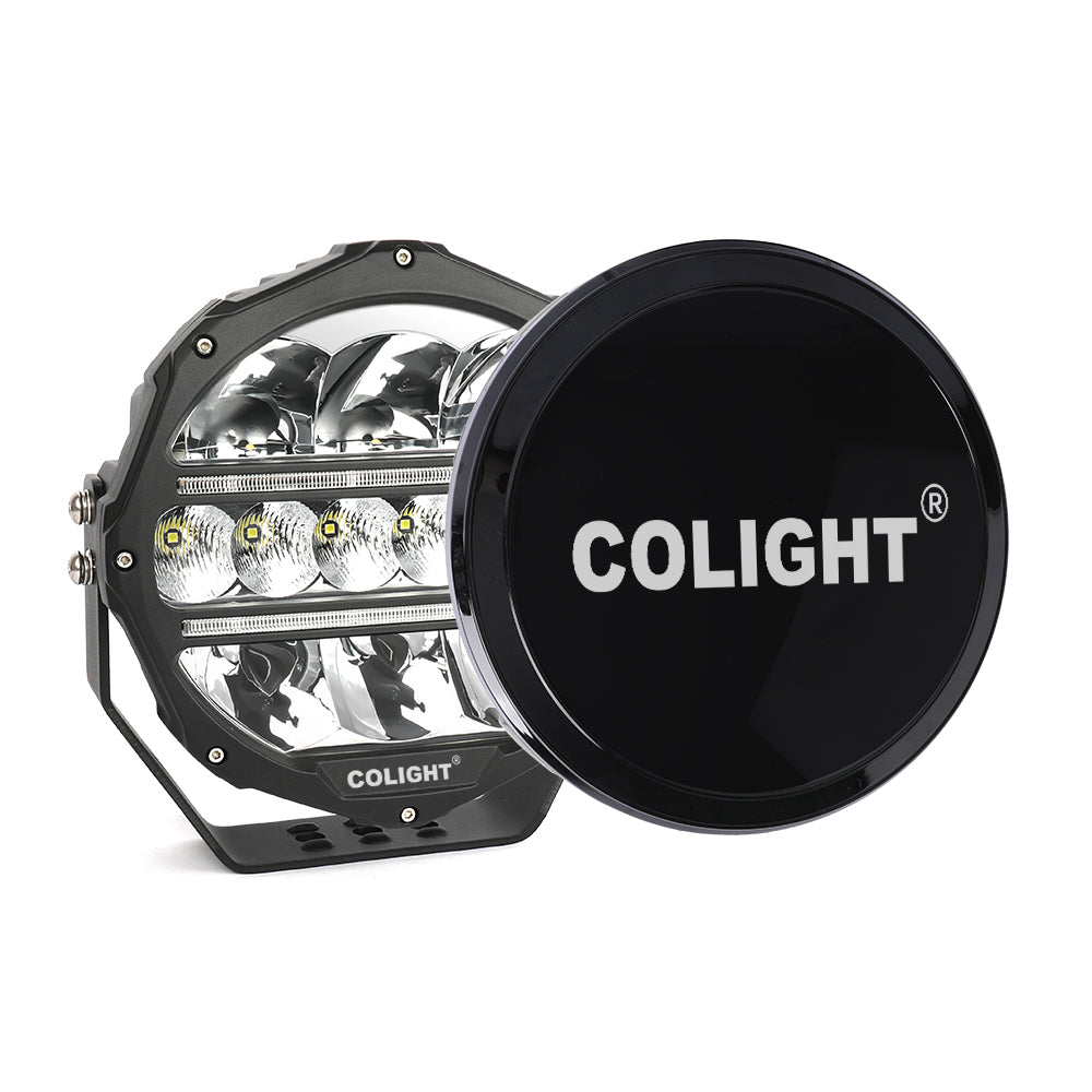 9inch Round L5 Series Offroad LED Driving Light With Black Cover