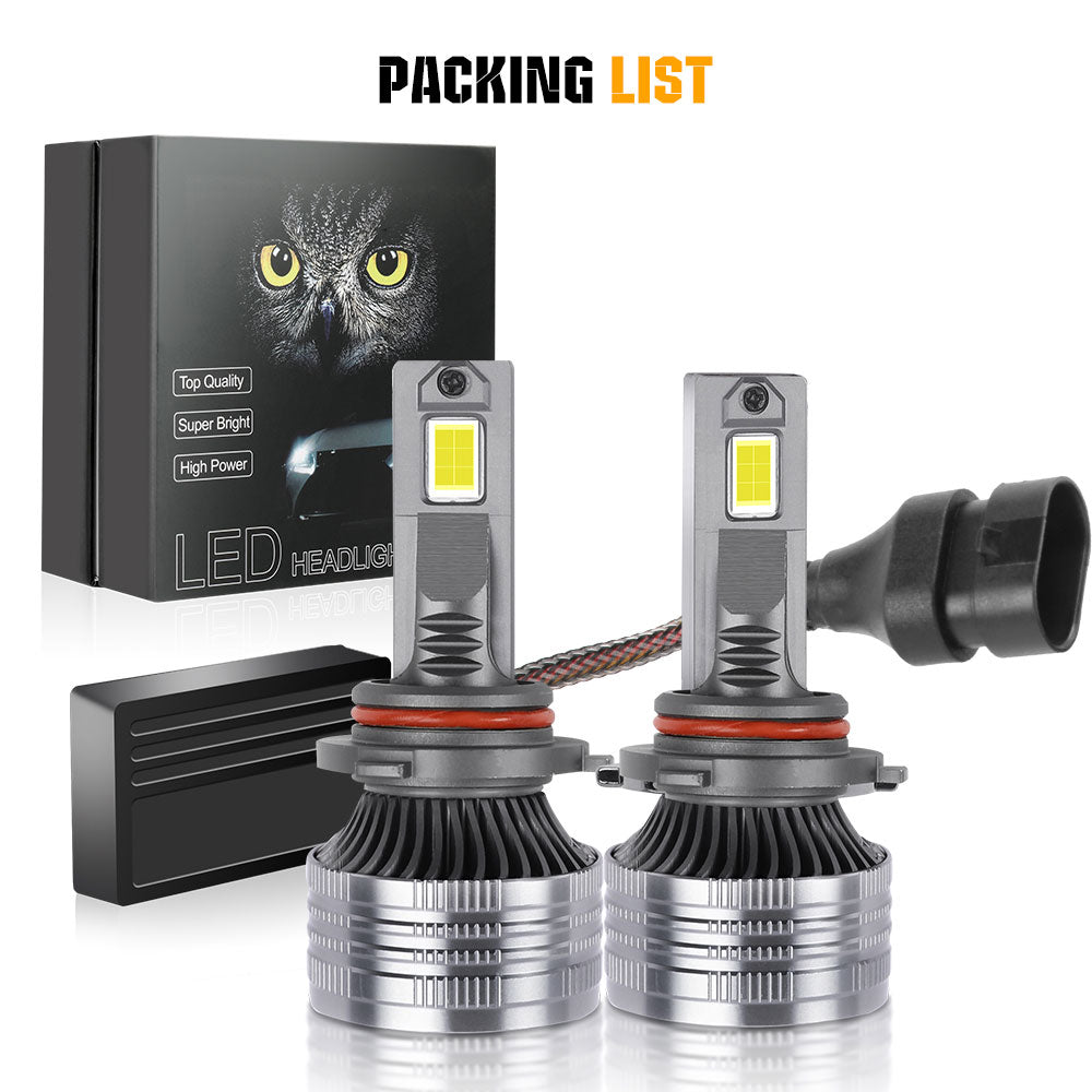 K18 Series H11 H9 H8 Bulb High power white beam Headlight bulbs(Set/2pcs)