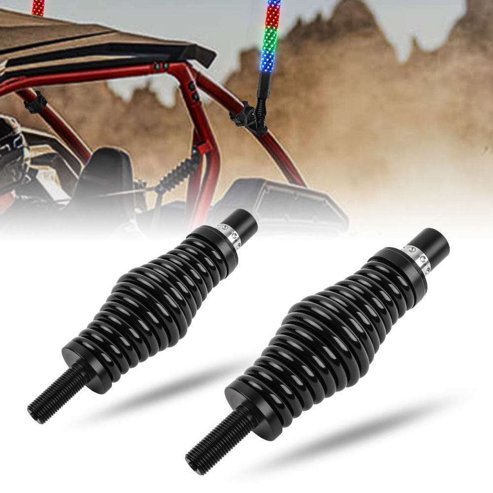 Heavy Duty Spring Mounts For Fat Whip Lights(Pair/2pcs)