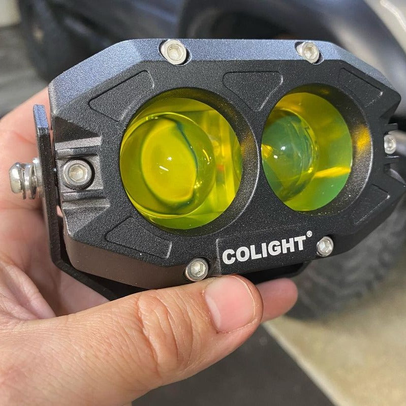 COLIGHT 4inch Rob2 Pro Series Yellow Spot Rear Chasing Lights