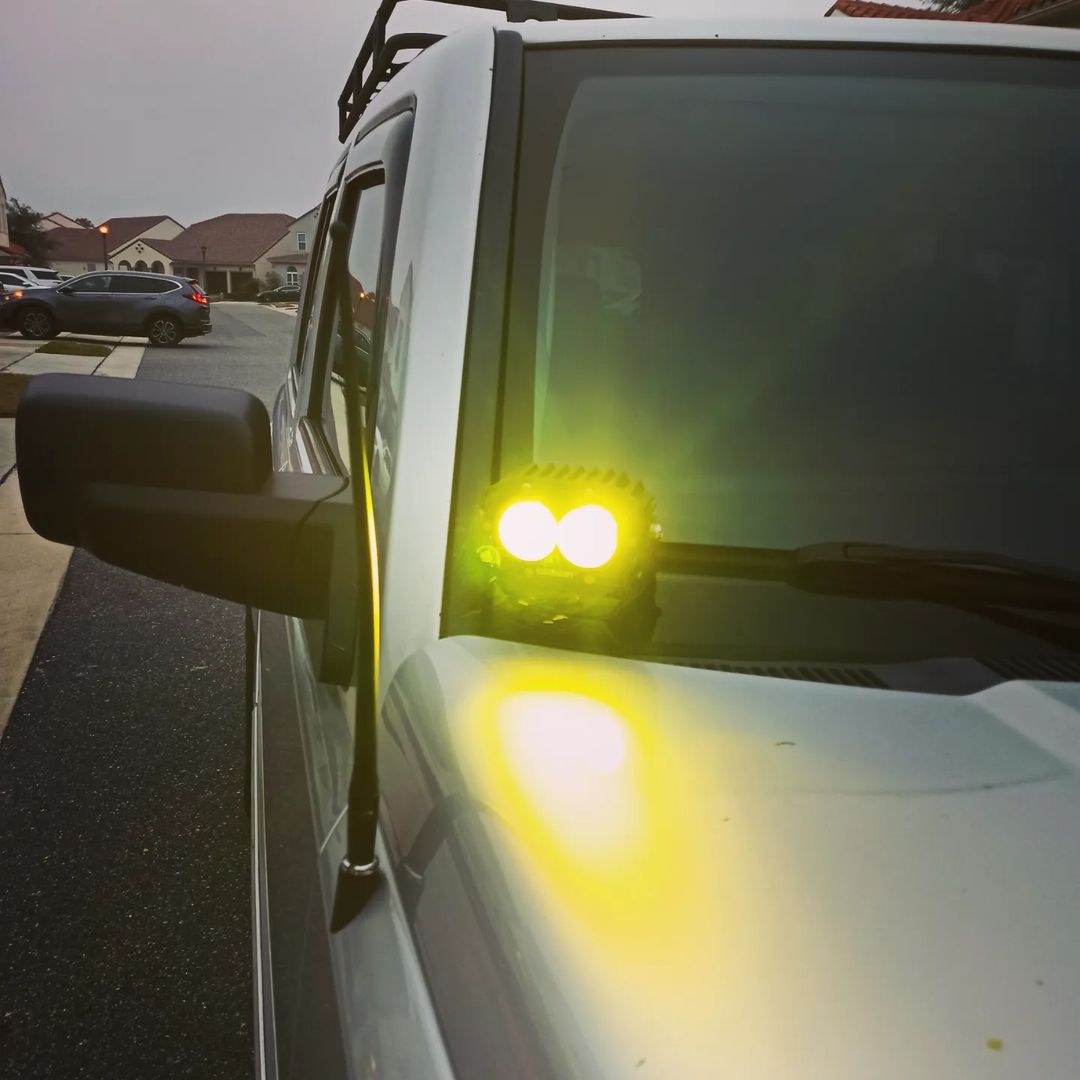COLIGHT 4inch Rob2 Pro Series Yellow Diffused Ditch Lights