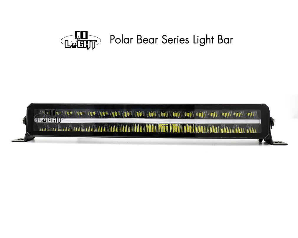 Colight 12-52 Inch Polar Bear Series Straight Light Bar