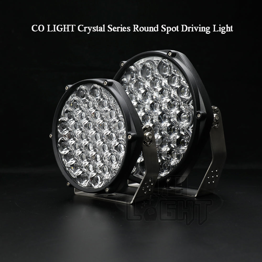 CO LIGHT 7inch/9inchCrystal Series Round Spot Driving Light With Parking Lights