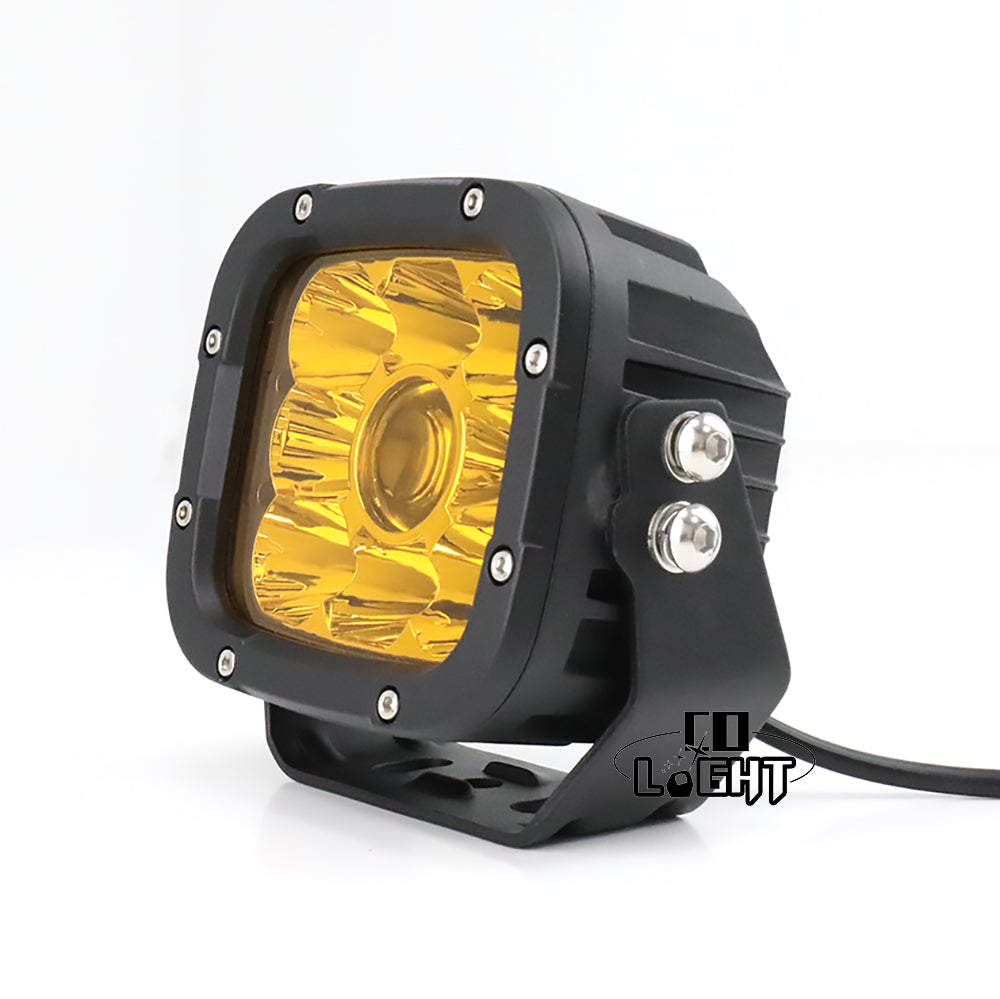 Colight 5 Inch Offroad Square Laser Light Pods