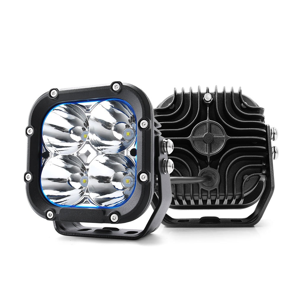 CO LIGHT 4.5 Inch Cube4 Series Spot Offroad Driving Lights 