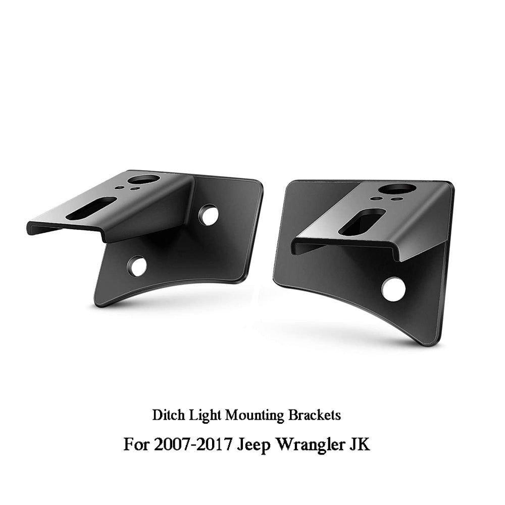 2007-2017 Jeep Wrangler JK A-Pillar Windshield Mounting Brackets