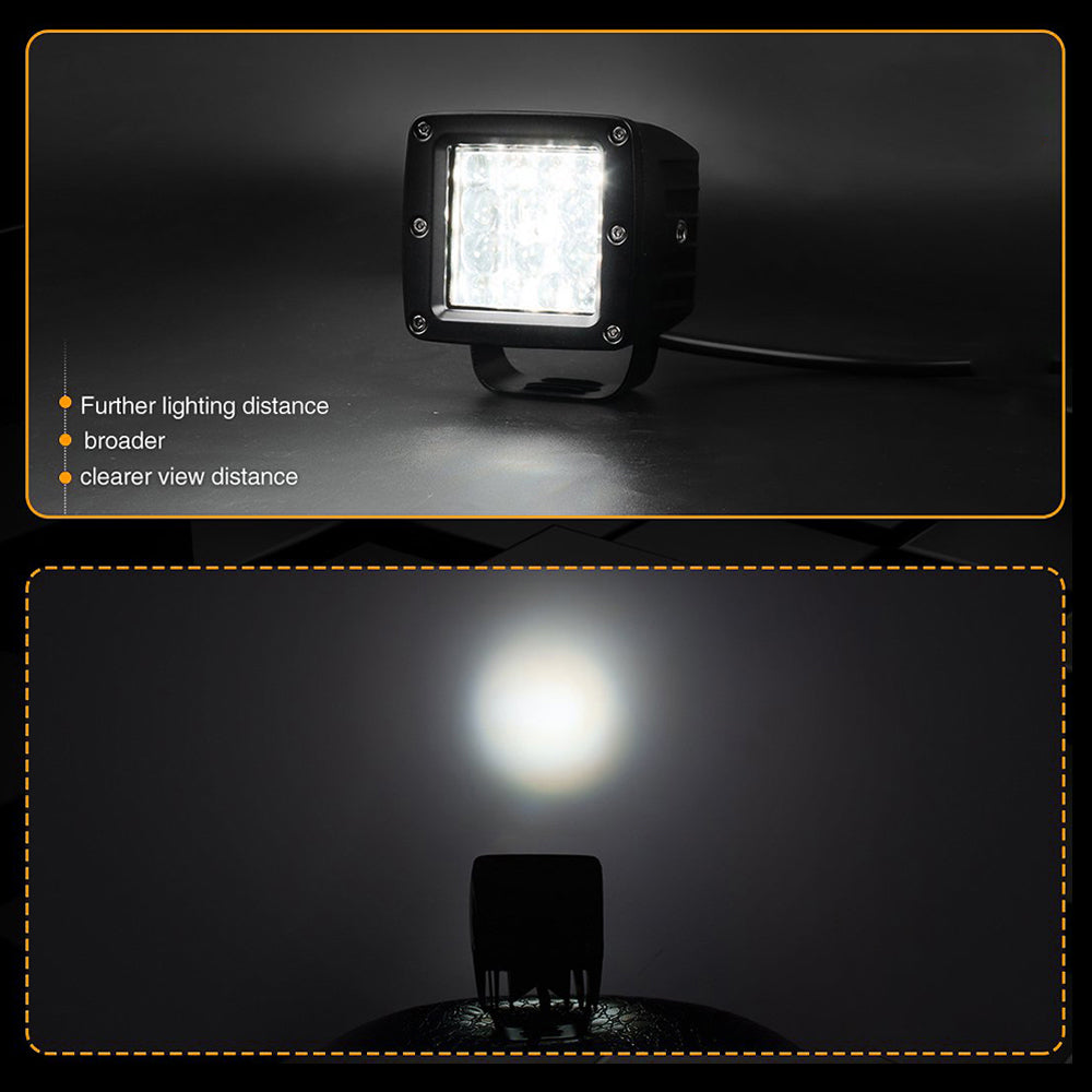 CO LIGHT G4 Series 3 pouces Spot Ditch/A Pillar Lights -Système 14 LED 21W