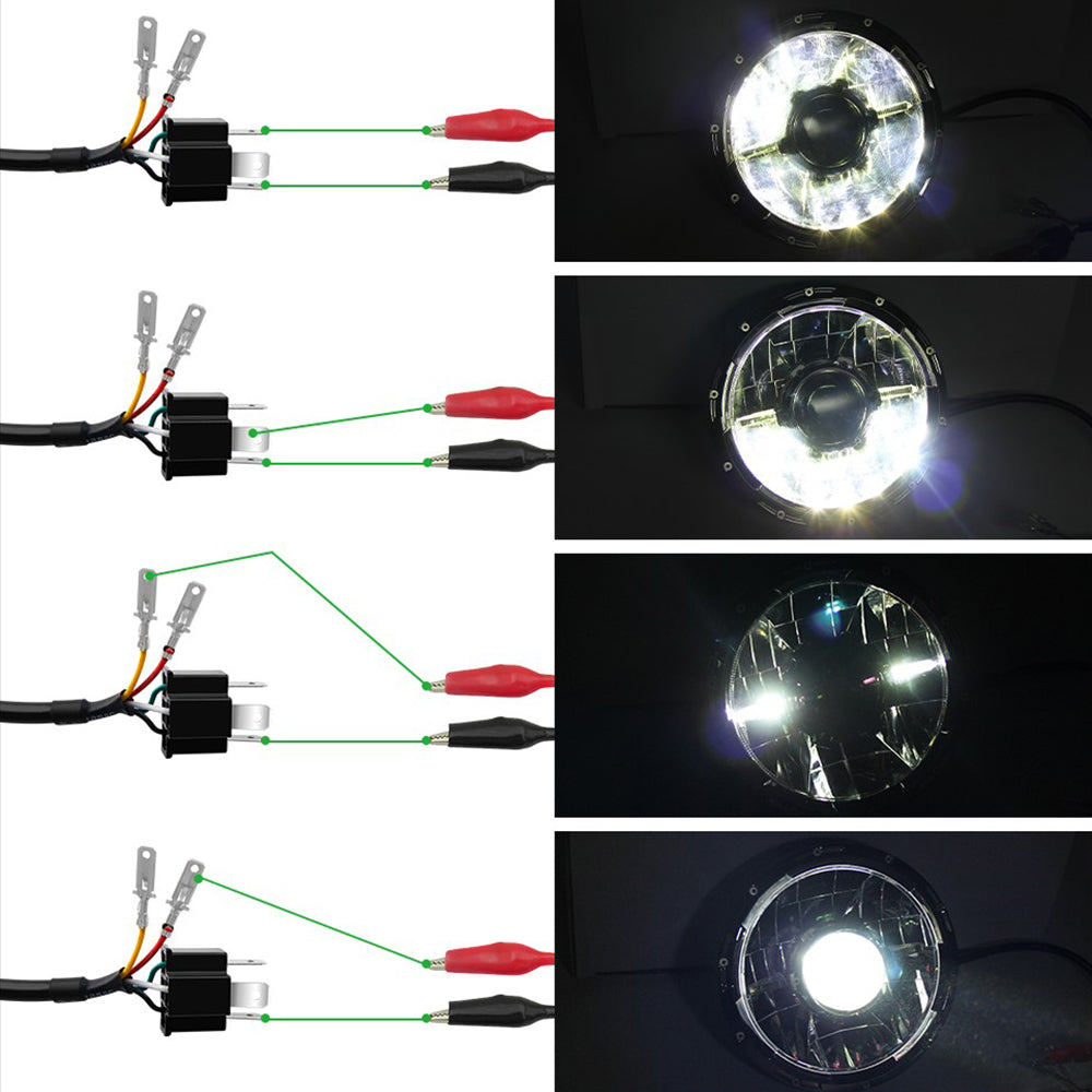How to plug COLIGHT High Low Beam DRL Laser Headlight