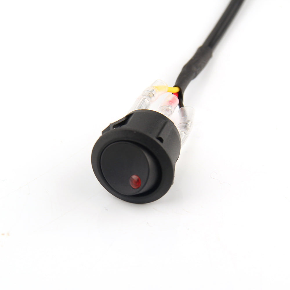 Faisceau de câbles de connecteur DT 18AWG à 2 broches pour feux de conduite -2 fils/11,5 pieds