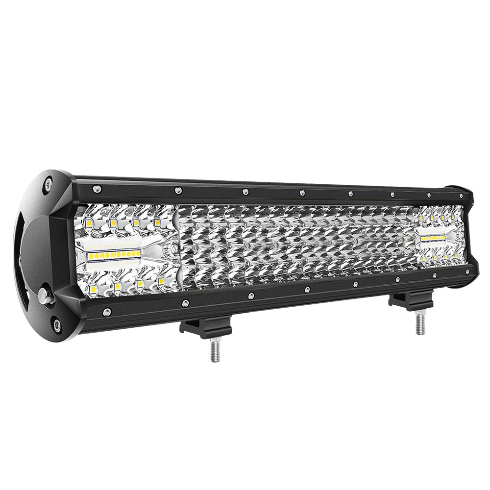 Barras de luz LED con soporte inferior de viga combinada de cuatro filas de 12-44 pulgadas de la serie T43