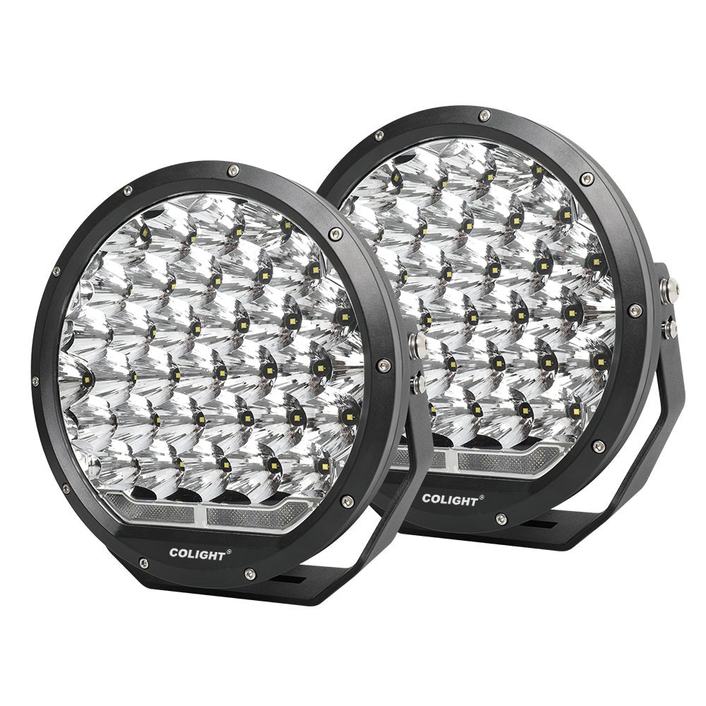CO LIGHT 9 Inch Mars Series Round Offroad Driving Lights With Daytime Running Light