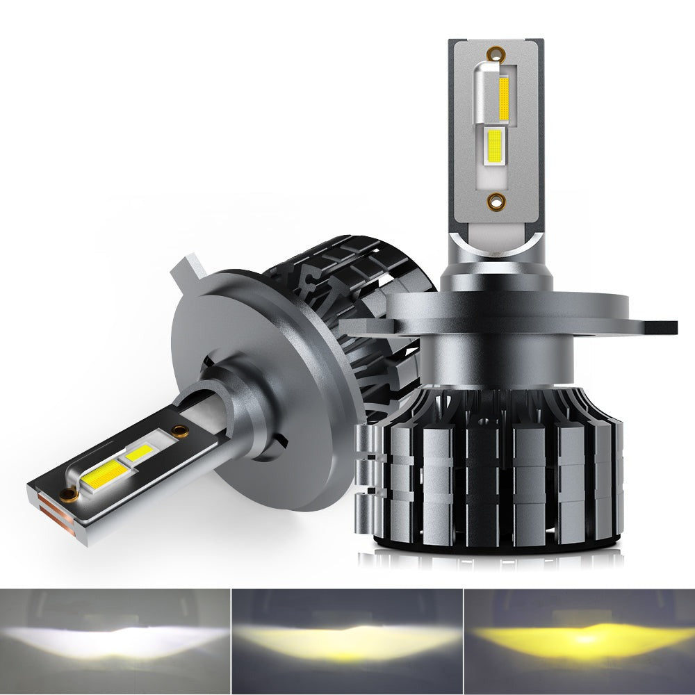 L7 Series Tri-Color Fan LED Headlight Bulbs 