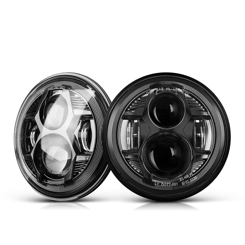 Colight 7inch DOT E9 Spider Sealed Headlights