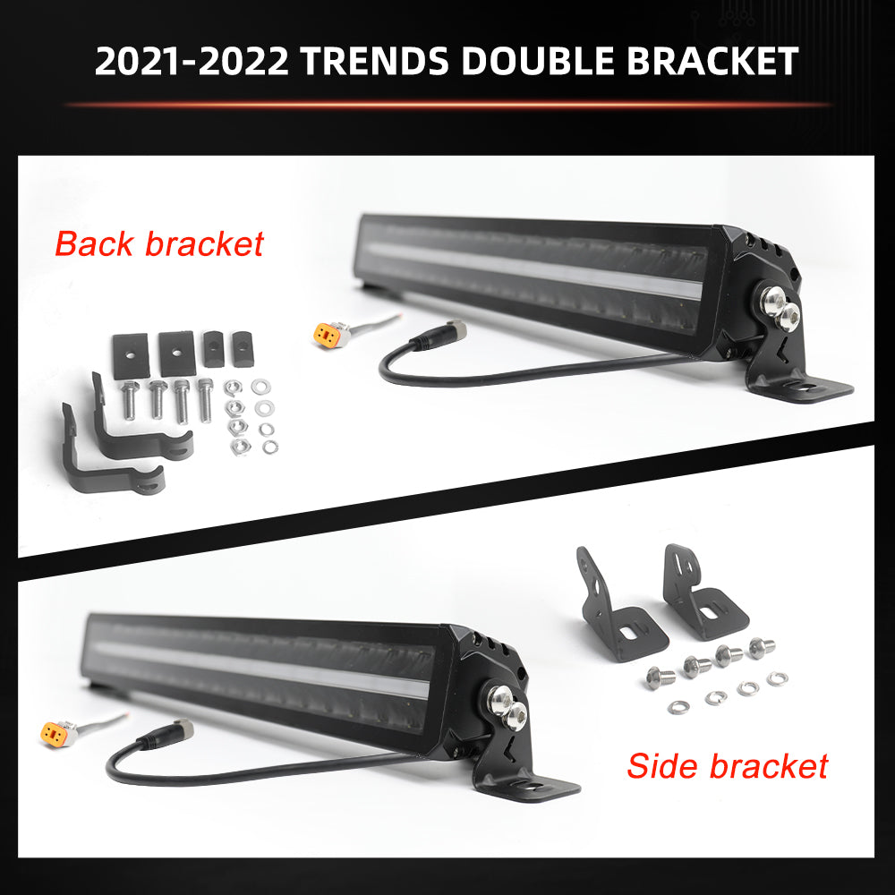 CO LIGHT12-52 Inch Polar Bear Series Dual Row LED Light Bar