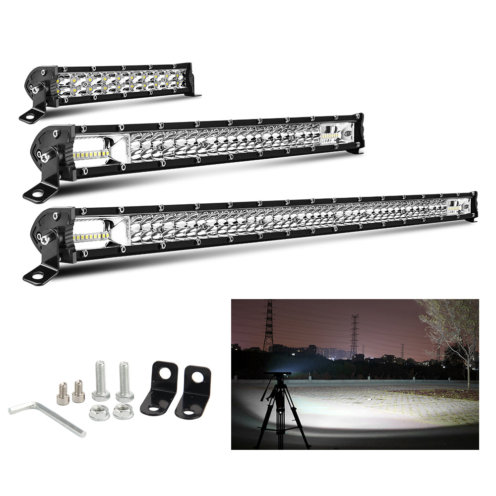 Z20 Series 8-32 Inch Combo Beam Slim Dual Row LED Light Bars\