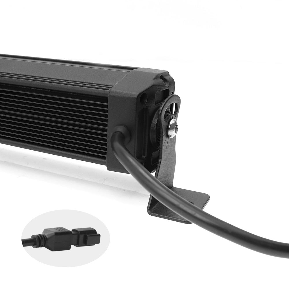 Barras de luz LED de alto rendimiento de tres filas de 8 a 52 pulgadas de la serie F02