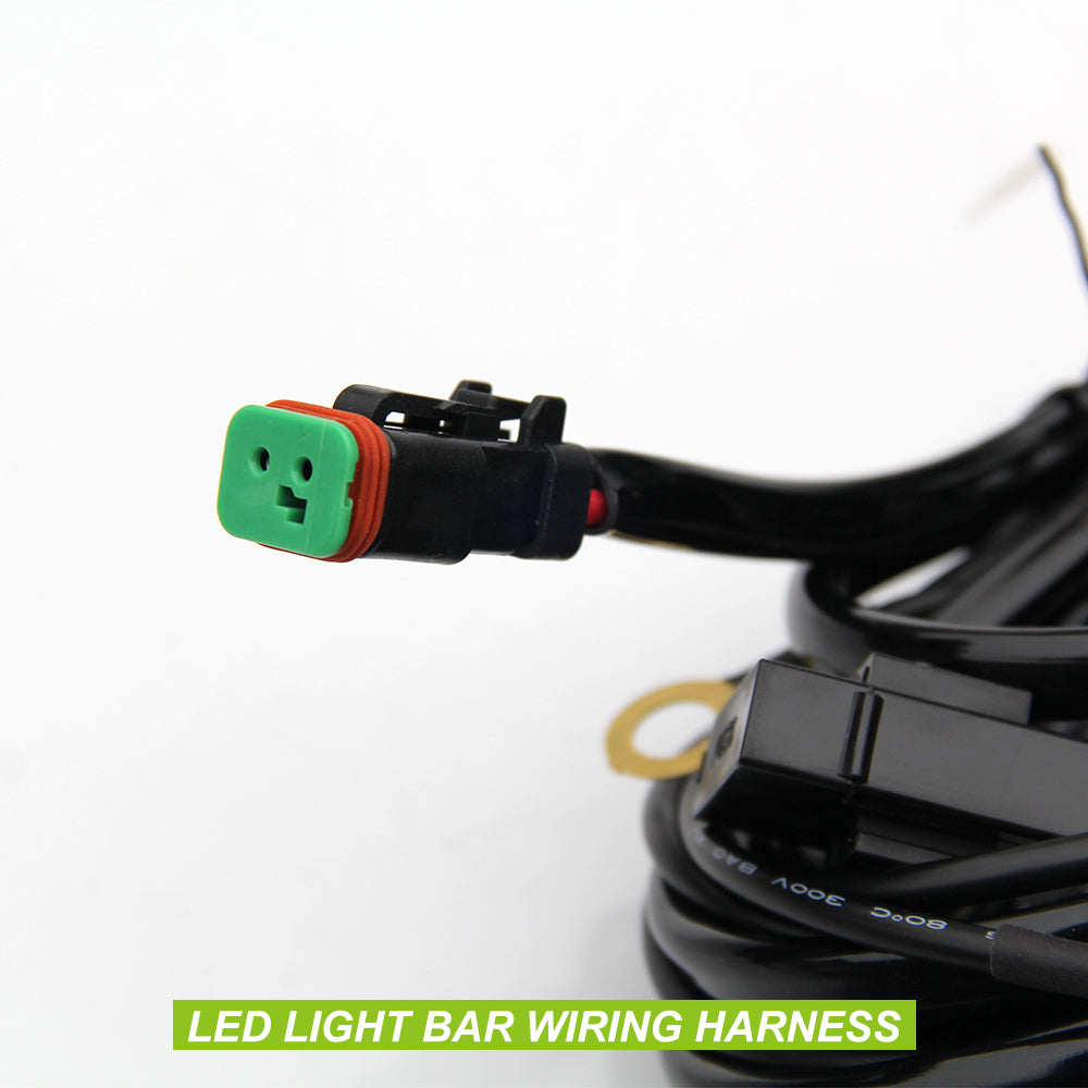 16AWG DT Connector Wiring Harness For Offroad Lights-1 Leads