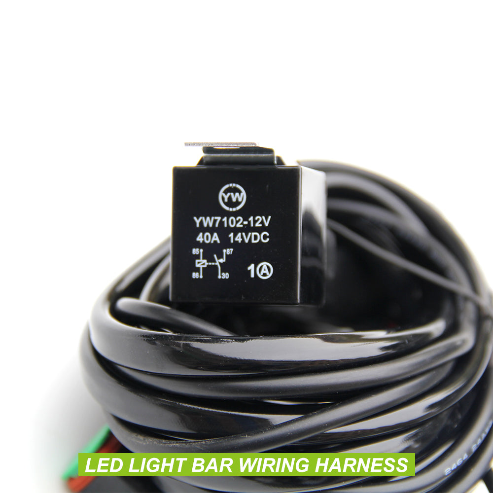 16AWG DT Connector Wiring Harness For Offroad Lights-1 Leads