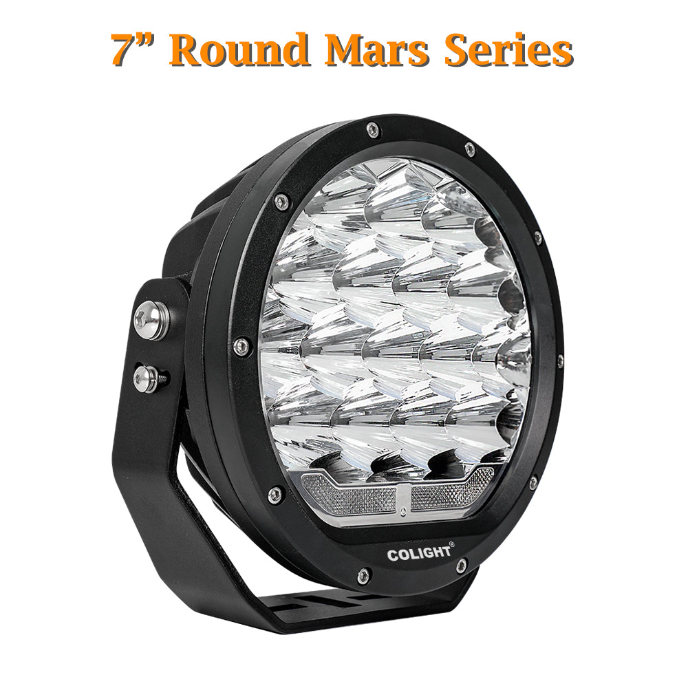 Colight 7 inch Mars Series Round Offroad Driving Lights