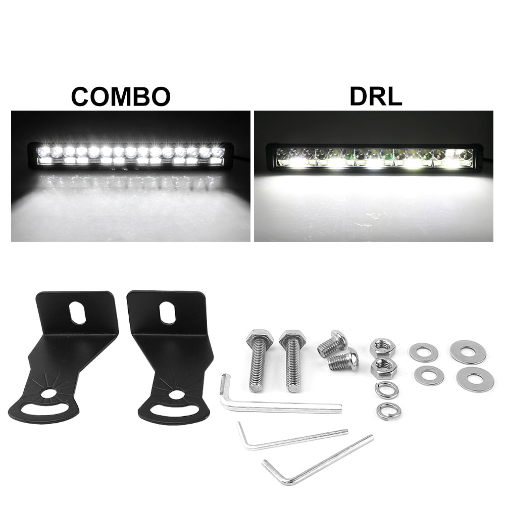 Colight F13 Series 8-42 Inch Rectangle Light output & Daytime Light Single Row LED Light Bars