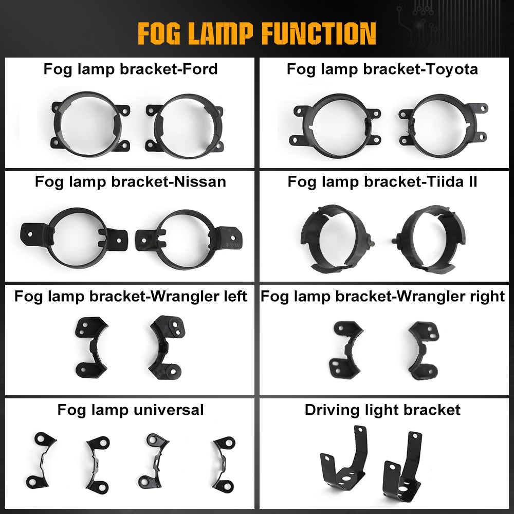 Custom Fog Light Brackets For DB-P Series
