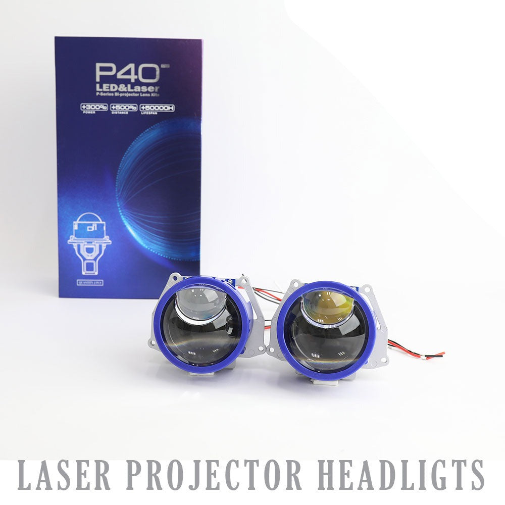 Bi projecteur P40 LED phares laser, conduite à gauche