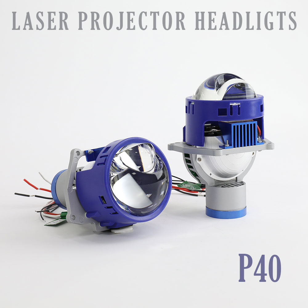 Bi projecteur P40 LED phares laser, conduite à gauche