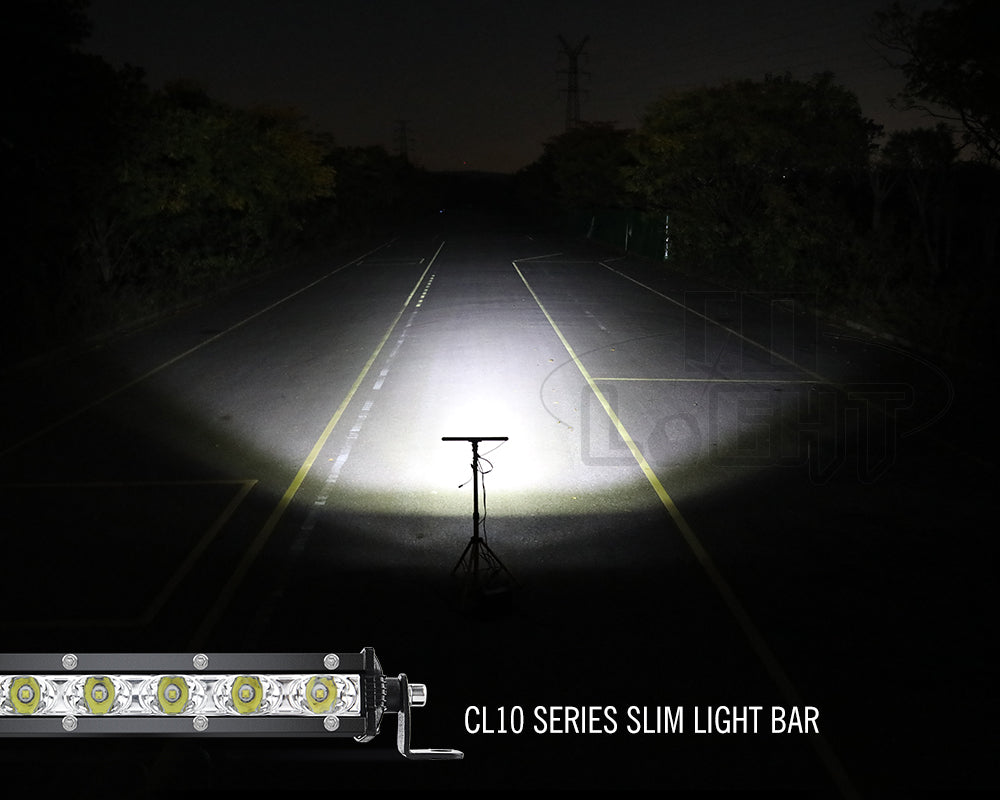 Outdoor light performance of COLIGHT CL10 slim light bar