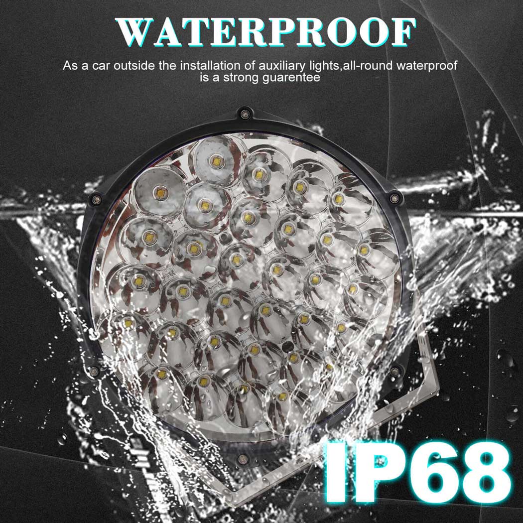 COLIGHT 7 Inch DenseX Series Round LED Offroad Spot Driving Light ip68 waterproof rated