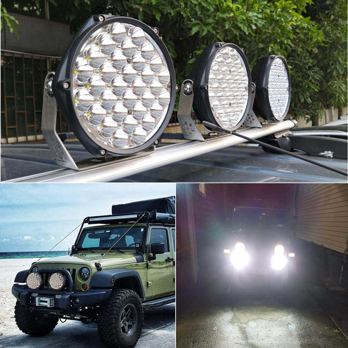 COLIGHT 7 Inch DenseX Series Round LED Offroad Spot Driving Light wide application truck