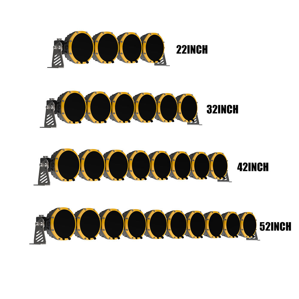 Housse de protection pour lampe ronde LED COLIGHT 5" Striker Series (simple)