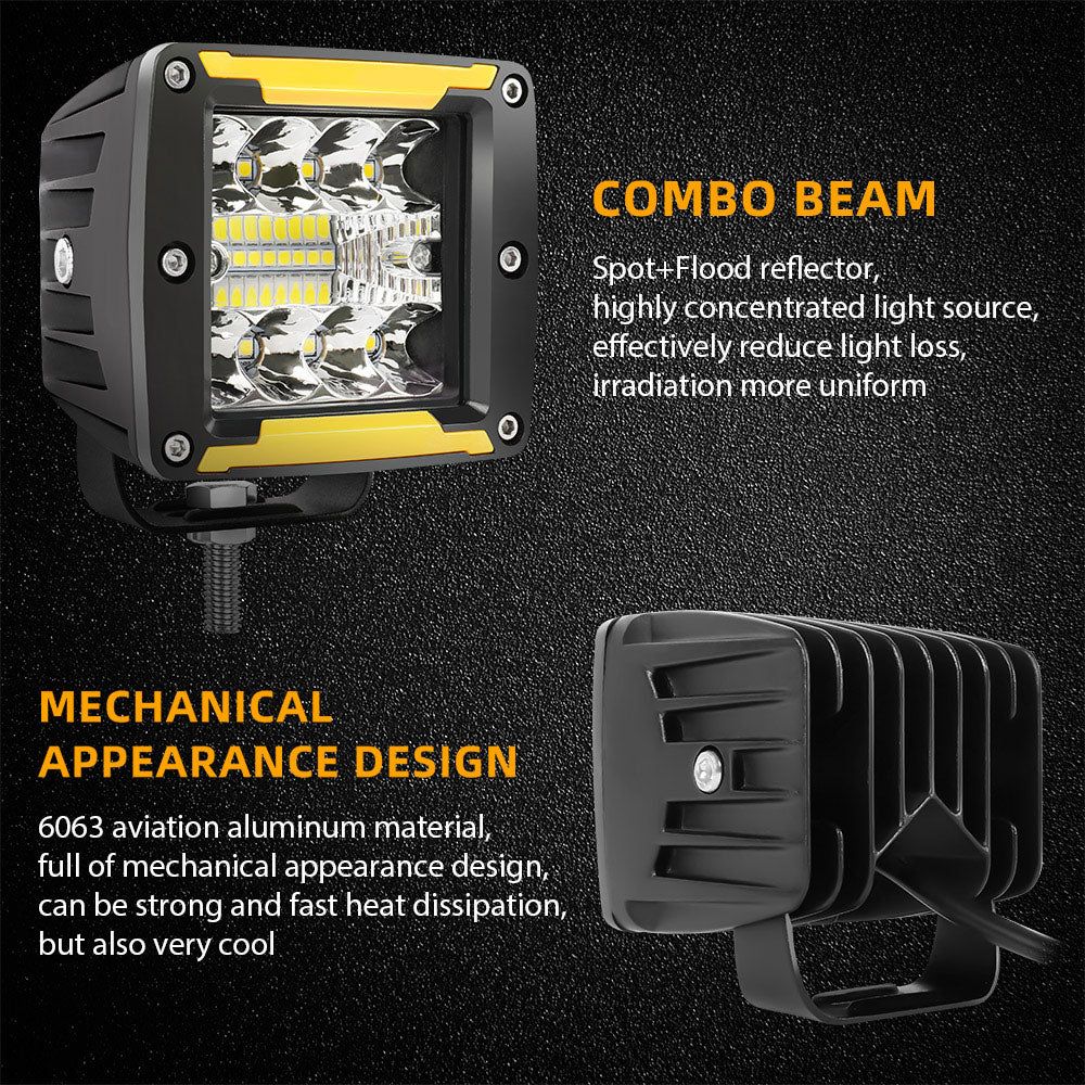 COLIGHT® 3inch SS3 Series Combo Beam LED Work Light Pods