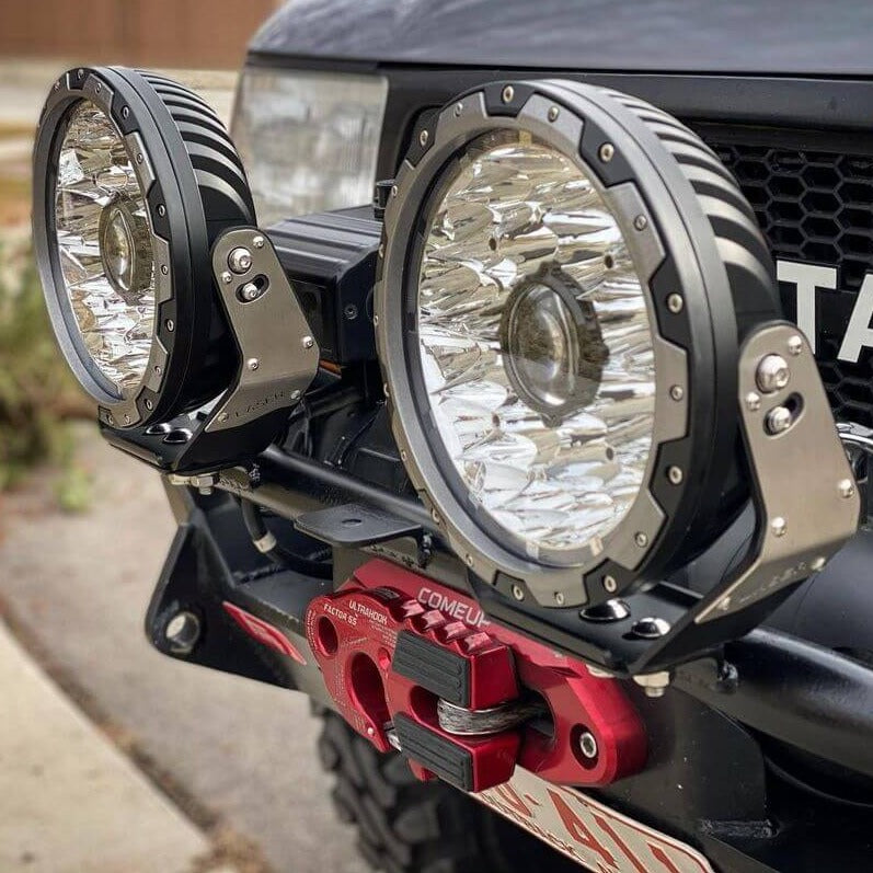 Toyota Front Bumper 9inch Round Driving Lights