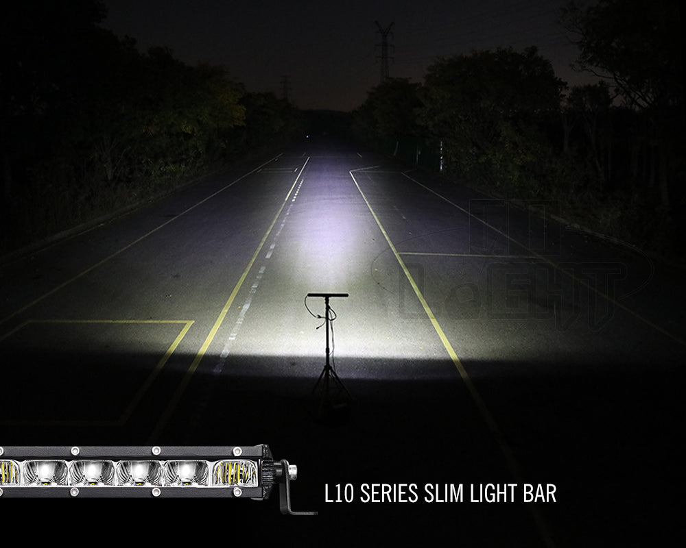 Outdoor light performance of COLIGHT 22inch A10 super slim light bar