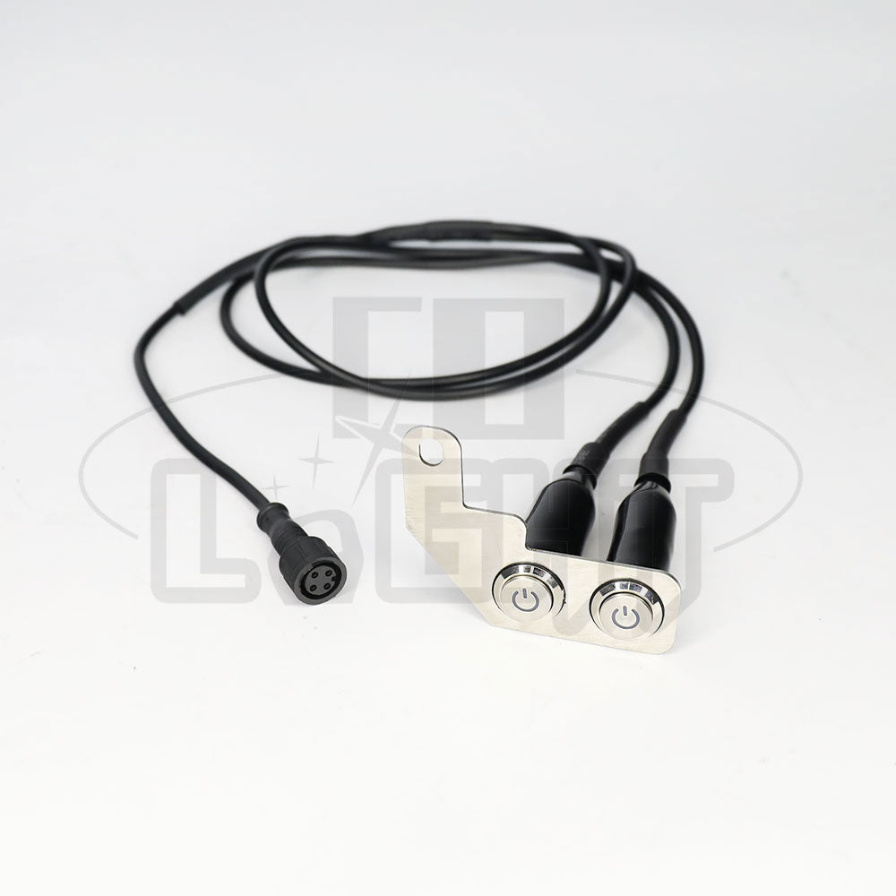 20AWG Motorcycle Wire Harness For Dual Beam Dual Color Pods
