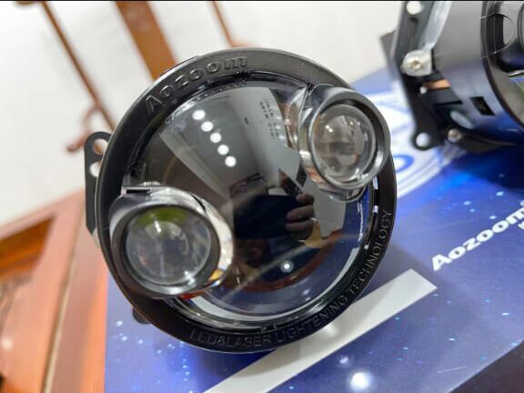 Module laser double 3" et phares de projecteur LED R8