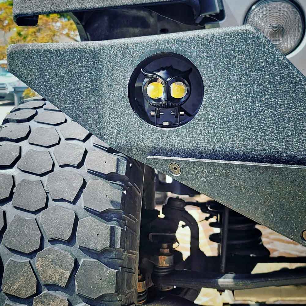 COLIGHT 2 pulgadas Owl Series Dual Color Dual Beam Led Fog Light