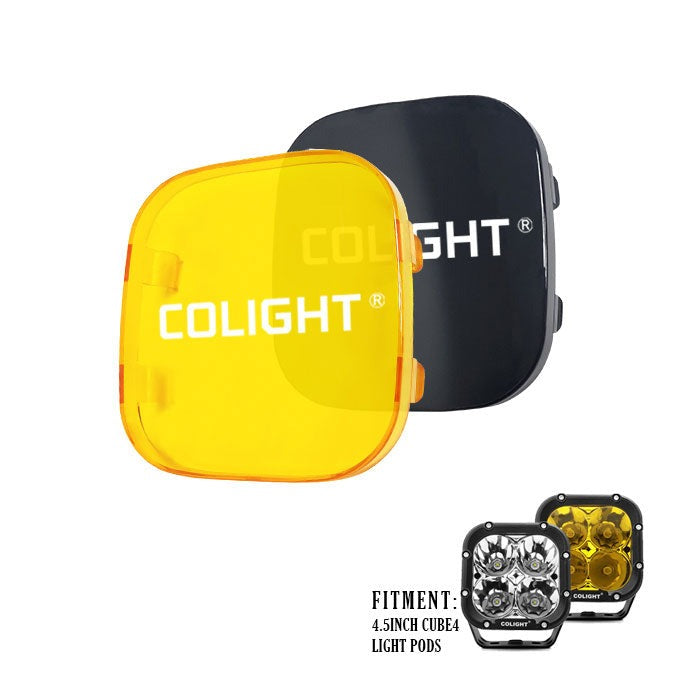 Cubierta protectora para luces de conducción todoterreno Spot de la serie Cube4 de 4,5 pulgadas